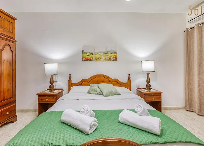 Charming 3br Maisonette With Private Backyard & Ac By 360 Estates Daire San Ġwann